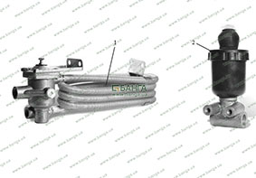 Влагомаслооделитель с регулятором давления Каталог КрАЗ-5233ВЕ-016, КрАЗ-5233НЕ-160