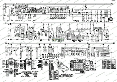 Схема электрооборудования Каталог КрАЗ-5401Н2, КрАЗ-5401С2