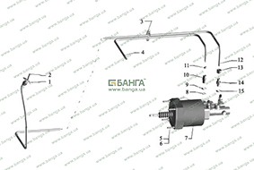 Привод управления сцепления Каталог КрАЗ-5401Н2, КрАЗ-5401С2