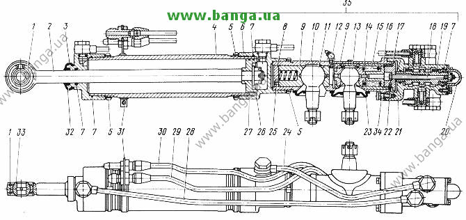 Гидроусилитель рулевого управления КрАЗ-250