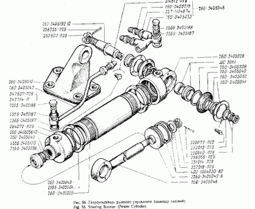 Гидроусилитель рулевого управления КРАЗ-6322
