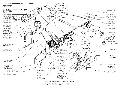 Облицовка радиатора и капот КРАЗ-6322