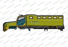 Корпус автомобіля КрАЗ-5233НЕ 