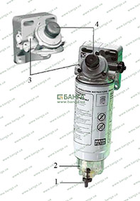 Фильтр грубой очистки топлива КрАЗ-6236 С4 