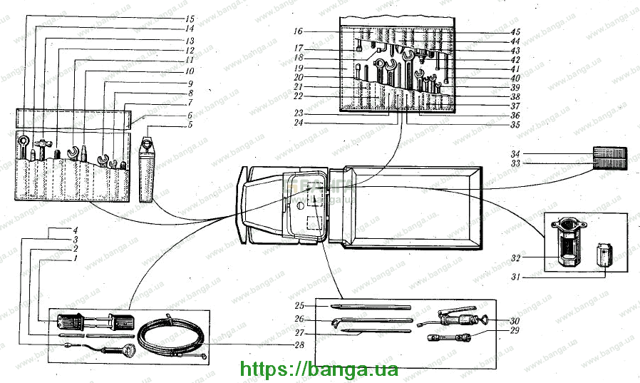 Панель приборов КРАЗ-6510