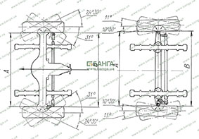 Установочные параметры передних колес КрАЗ-7140Н6