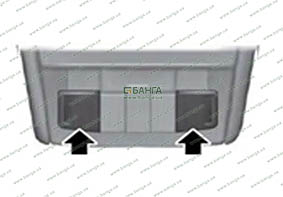 Лампы освещения дорожной карты для переднего ряда КрАЗ-Spartan-APC 
