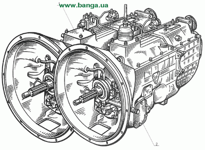 Коробка передач Двигатель марки ЯМЗ-238Д