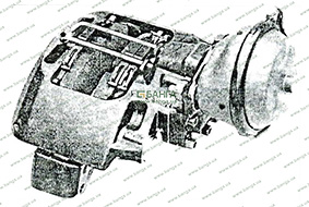 Вид в сборе переднего тормозного механизма PERROT PAN 17 MAN M 2000 