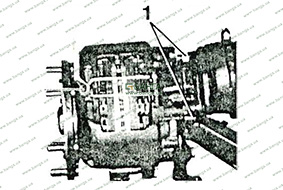 Снятие тормозных колодок и цилиндра с диафрагмой PERROT MAN M 2000 