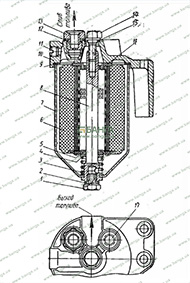 Фильтр тонкой очистка топлива МАЗ-500 