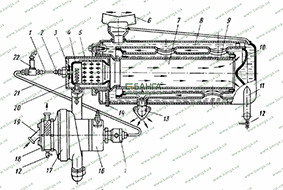Подогреватель двигателя МАЗ-500 
