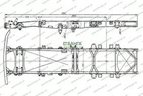 Рама автомобиля МАЗ-500 