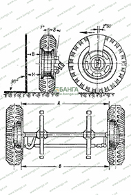 Установочные параметры колес МАЗ-500 