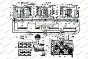 Схема работы генератора и реле-регулятора МАЗ-500 