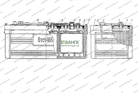  Аккумуляторная батарея МАЗ-500 