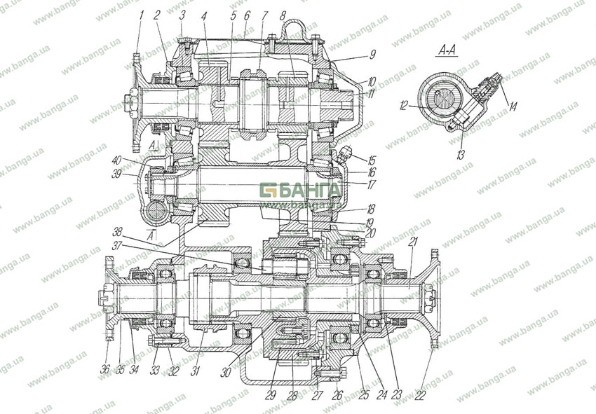 Кран раздатки камаз 4310