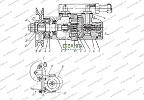 Насос усилительного механизма УРАЛ-4320-10, УРАЛ-4320-31