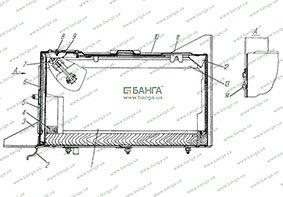 Установка аккумуляторных батарей УРАЛ-4320-10, УРАЛ-4320-31