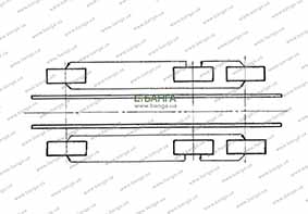Схема перестановки шин автомобиля Урал-5557-40