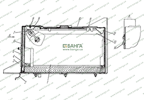 Установка аккумуляторных батарей Урал-5557-40