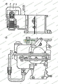 Проверка и регулировка уровня топлива в поплавковой камере карбюратора ЗИЛ-133