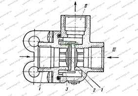 Двухмагистральный клапан ЗИЛ-133