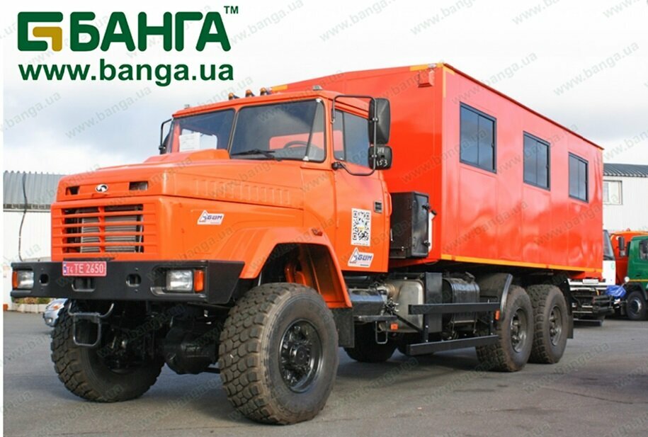 КрАЗ-63221 для встановлення кузова - фургона