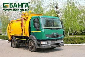 Новий сміттєвоз з боковим завантаженням КрАЗ-5401