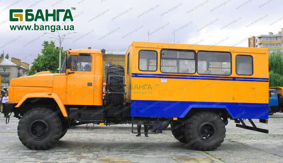 вахтовка на полноприводном шасси КрАЗ-5233ВЕ (4х4)