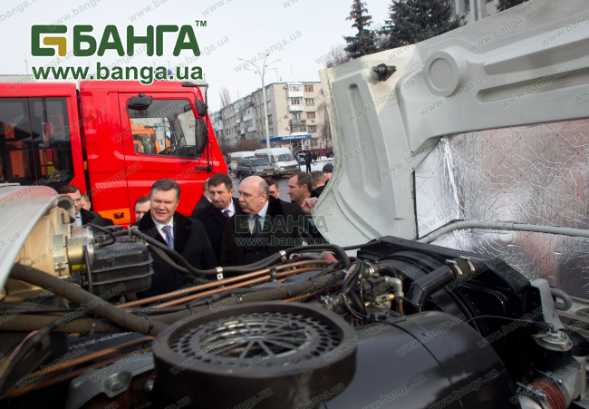 Президент Украины дал высокую оценку новым отечественным автомобилям КрАЗ