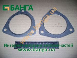 Фото : 256Б-1203039 | Прокладка фланца приемной трубы правой МАЗ, КрАЗ задняя (пр-во Украина)