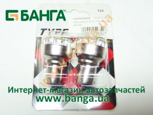 Фото : WHITE/ BA15S /12V | Светодиод А 12-5 белый (5 диодов)