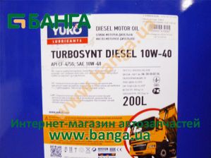 Фото : 6085 | Масло моторн. Yukoil TURBOSYNT DIESEL SAE 10W-40 API CF-4/SG