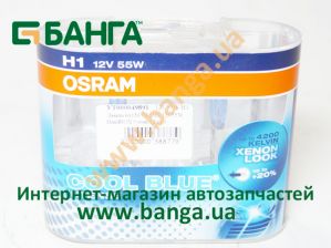 Фото : 64150CBI-HCB-DUO | Лампа 64150 CBI Н1 12V55W HandBOX Osram (2шт.)