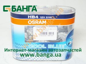 Фото : 9006CBI-HCB-DUO | Лампа 9006 CBI BOX НB4 12v51w (P22d) Osram (2 шт)