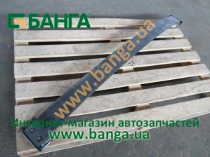 Фото : 255Б-2902074 | Лист рессоры  1 передн. КРАЗ 255Б 1488мм с чашками (пр-во Чусовая)