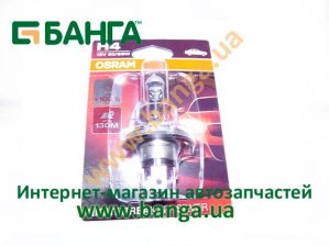 Фото : 64193NBS-01B | Лампа фарная H4 12V 60/55W P43t Night Breaker Silver (+100) (1 шт) blister (пр-во OSRAM)