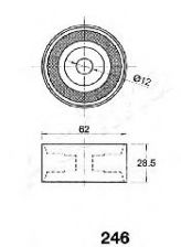 Фото : 45-02-246 | Устройство для натяжения ремня, ремень ГРМ (пр-во Ashika)