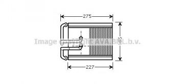 Фото : HY6168 | Радіатор пічки HYUNDAI Tucson (2005-&gt;) (AVA)