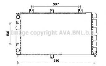 Фото : LA2022 | Радиатор LADA PRIORA (AVA)
