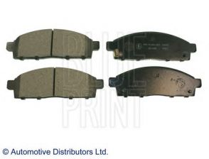 Фото : ADC44272 | Колодки гальмівні дискові передні FIAT, Mitsubishi (вир-во Blue Print)