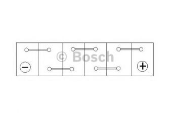 Фото : 0092S5A050 | Акумулятор 60Ah-12v BOSCH AGM (S5A05) (242х175х190), R, EN680