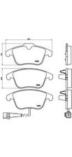 Фото : P 85 112 | Колодка гальм. диск. AUDI Q3 (06/11-) передн. (вир-во BREMBO)