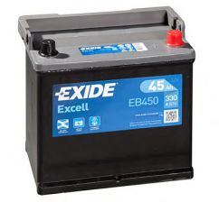 Фото : EB450 | Аккумулятор   45Ah-12v Exide EXCELL(218х133х223),R,EN330