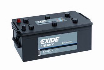 Фото : EH1203 | Аккумулятор  120Ah-12v Exide ECONOMY(513х189х223),L,EN680