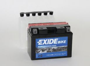 Фото : ETZ14-BS | Акумулятор 11,2Ah-12v Exide AGM (ETZ14-BS) (150х87х110) L, EN205