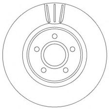 Фото : 562363JC | Тормозные диски (пр-во Jurid)