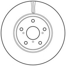Фото : 562649JC | Тормозной диск (пр-во Jurid)