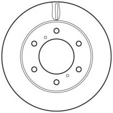 Фото : 562695JC | Тормозной диск (пр-во Jurid)